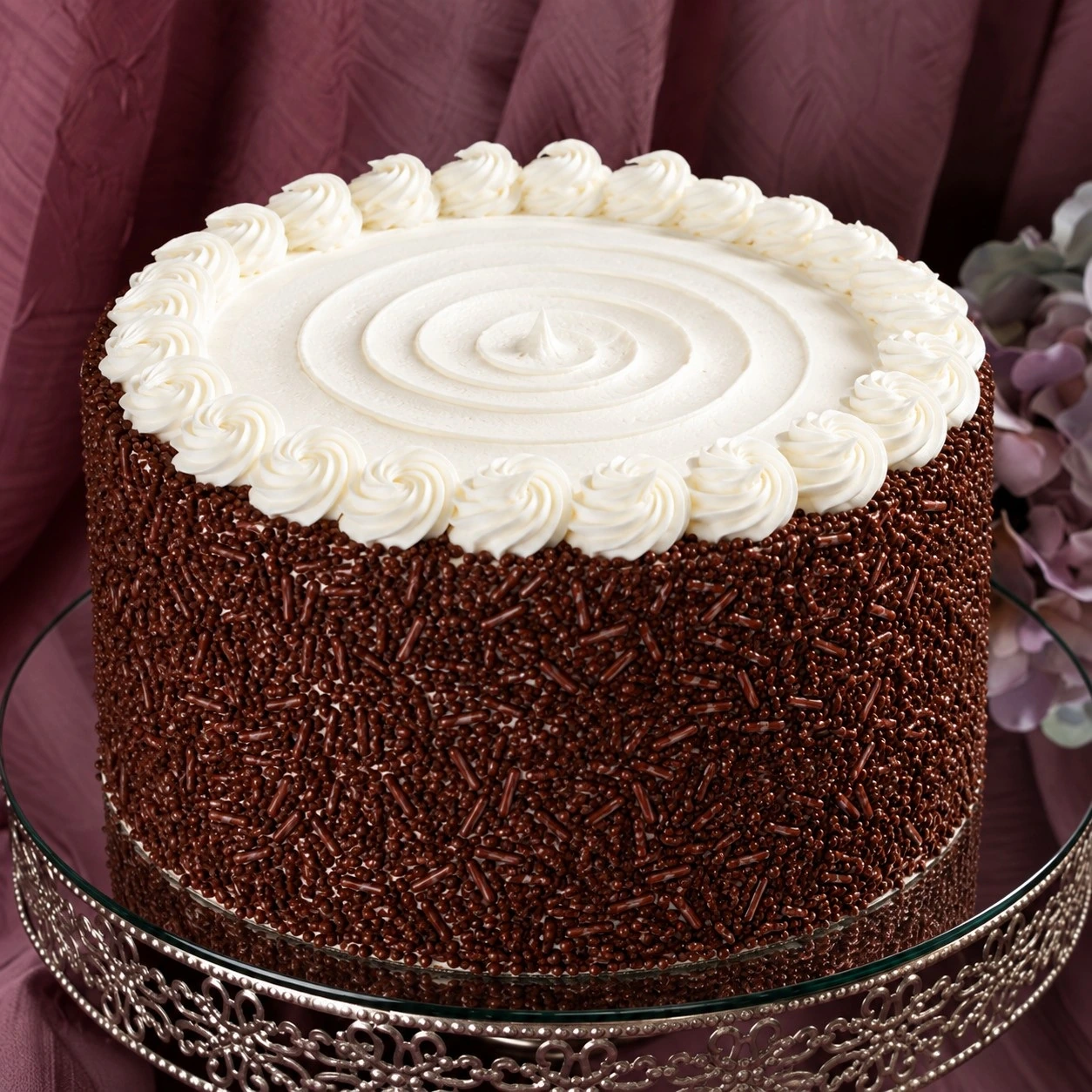 Black & White Cake
