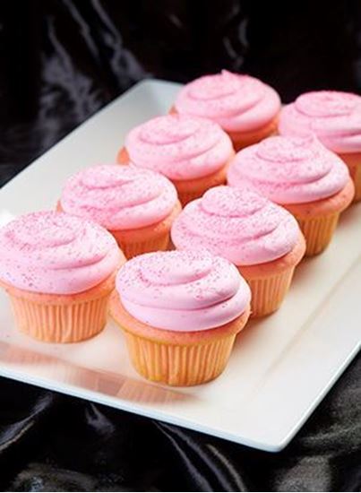 Picture of 1 Dozen Heavenly Strawberry Cupcakes