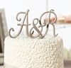 Picture of Monogram Letter Cake Topper - Gold