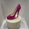 Picture of Pink High Heel Shoe Cake Topper