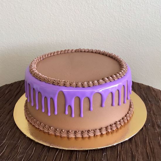 Picture of Purple Drizzle Style Cake
