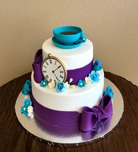 Picture of Tea Party Birthday Cake
